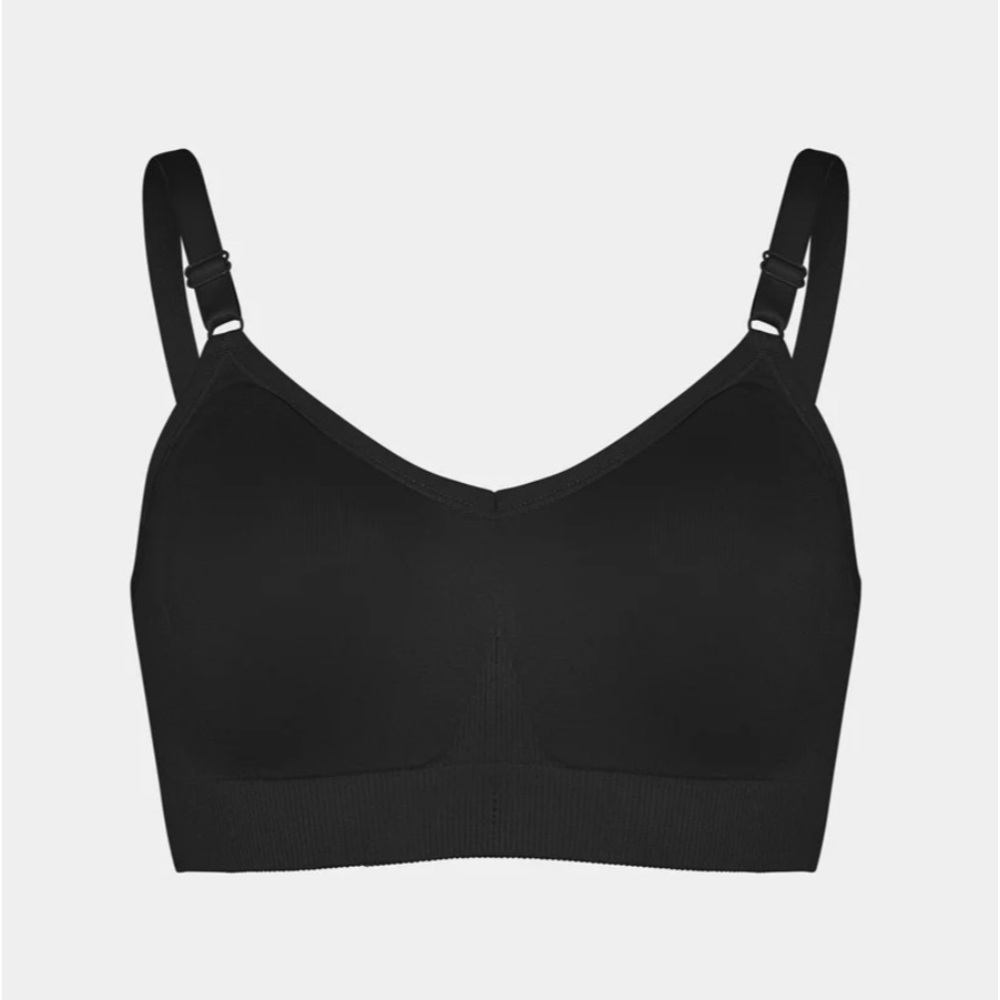 Knix Good to Go Black Seamless Comfort Bra